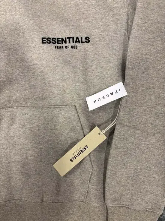 Fear Of God Essentials Dark Oatmeal 2 Piece Set FW22 In Large - Picture 2 of 4